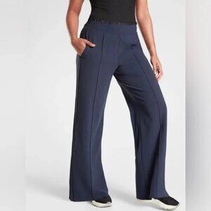 Athleta Metropolis Wide Leg Pant in Primatwill NWT